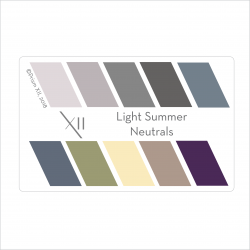 PrismXII Light Summer Top10 Neutrals Card