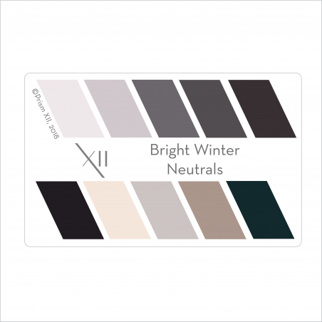 PrismXII Bright Winter Top10 Neutrals Card